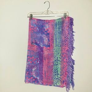 Printed fashion scarf